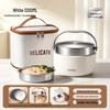 Qiwai 316 Stainless Steel Double-Layer Insulated Lunch Box