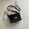 Small-scale Hand-held Small Square Bag Women's Bag, Digital Embossed Shoulder Bag, for Daily Commuting, Cross-body Bag