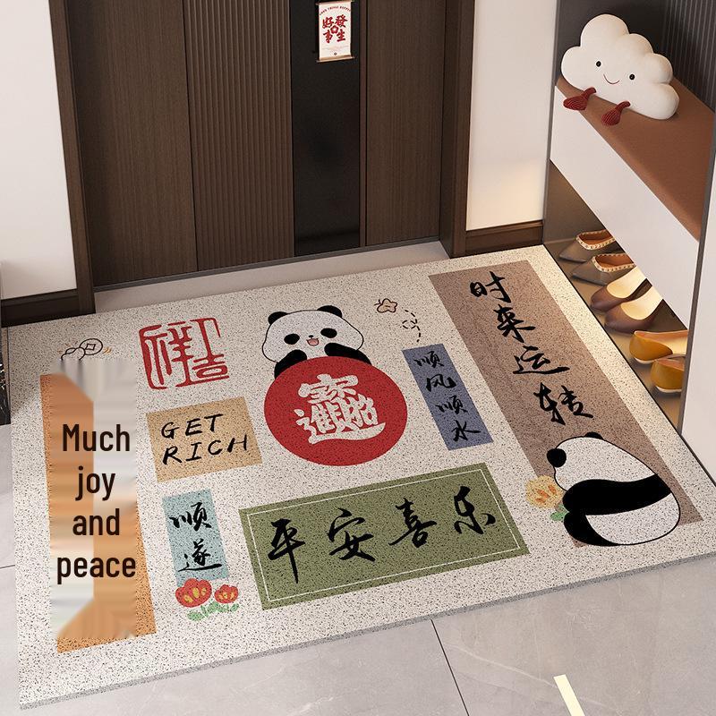 Silk Loop Indoor/Outdoor Doormat: Dirt-Resistant Entrance Carpet