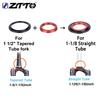 ZTTO Integrated Headset ZS44/ZS56 Road Mountain Bikes Aluminum Alloy Bearing Set With Tapered Steerer Compatibility