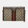 [Pre-Owned] Ophidia GG Monogram Iconic Web Stripe Medium Shoulder Bag - Very Good #76PDK5