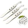 Meibomian Massage Tweezers Eye Surgery Clamp Gland Flap Eyelid Forceps Stainless Steel Titanium Alloy Eyelid Surgery Tool