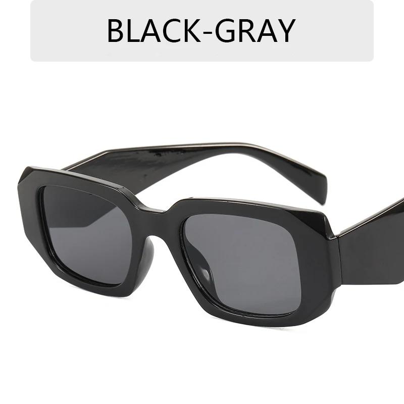 Small Polygon Rectangle Frame Women'S Sunglasses Fashion Brand Designer Sun Glasses Men Classic Black Shades Uv400 Glasses