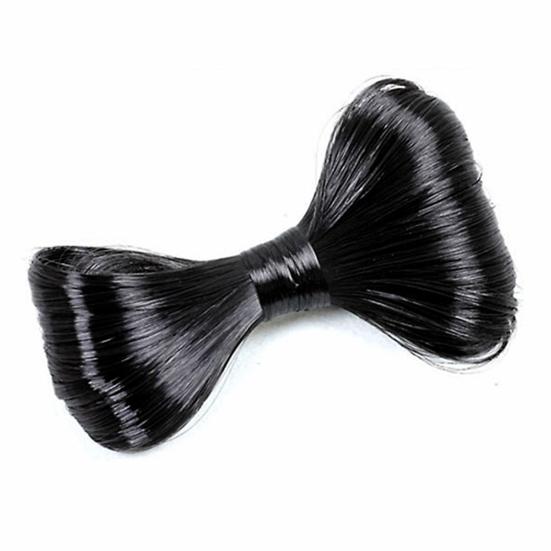 Mode Femmes Cheveux Pince Bec de Canard Fibre Synthétique Nœud Papillon Accessoire Cheveux Fête