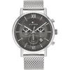 Historical Collection Grey Metal Silver Men's Quartz Watch 1710396