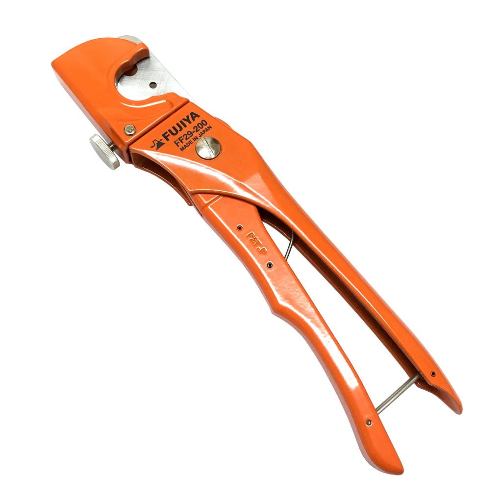 Fujiya Resin Pipe Cutter Multi-Flexy FF29-200, Adjustable Tip to Fit Pipe Diameter, 200mm