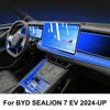 Transparent TPU Center Console PPF Protection Film For BYD SEALION 7 EV 2024-2026 TPU Interior Screen Protector Interior Film