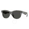 Dark Grey Oval Ladies Sunglasses Be4432u 414787 54