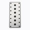 Aluminum Pedals Lexus ES RX LS LX CT200H Rest Pedal Accessories Car Pedal Cover Car Door Step (Color: 1pc Rest)