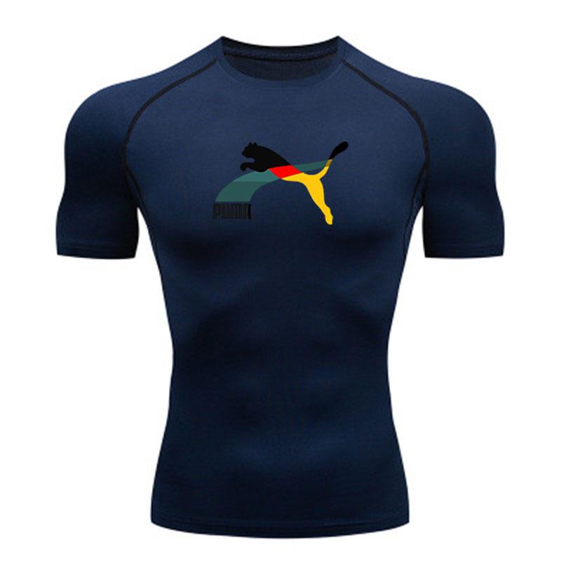 Men's Quick Dry Compression Athletic T-Shirt Stretchy Breath