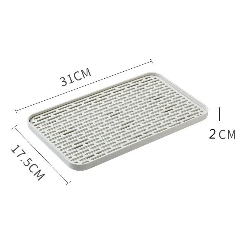 Rectangular Tea Tabl Tray Home Kitchen Fruit Dessert Tray Tea Tray Tea Table Bathroom Soap Tray Coffee Tea Cutlery Holder