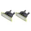 2Pcs Razor Blades Stainless Steel T Shaped Shaving Face Replacement Shaver Accessories for QP2523