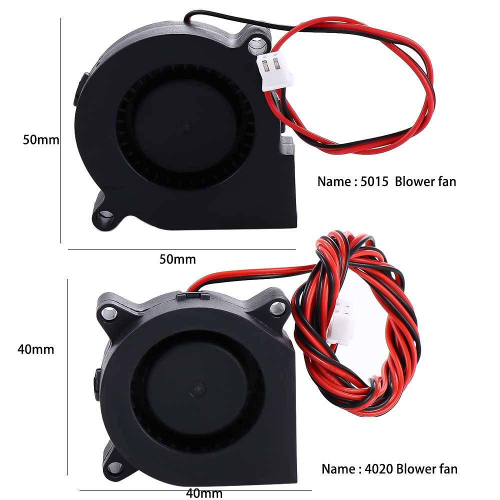 Black Brushless Extruder 3D Printer Cooling Fan Cooling Radiator Centrifugal Blower Cooling Fan
