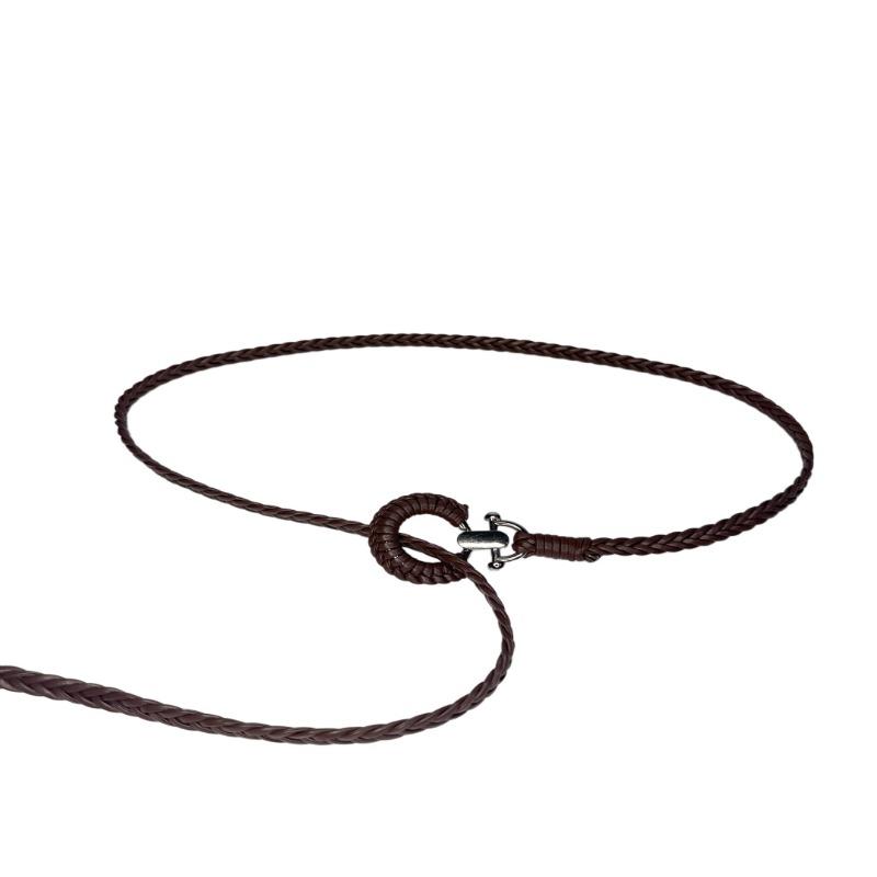 Waist Rope Thin Belt Women's Skirt Small Belt Extended Decorative Dress Design Sense Niche Summer Waist Chain Retro
