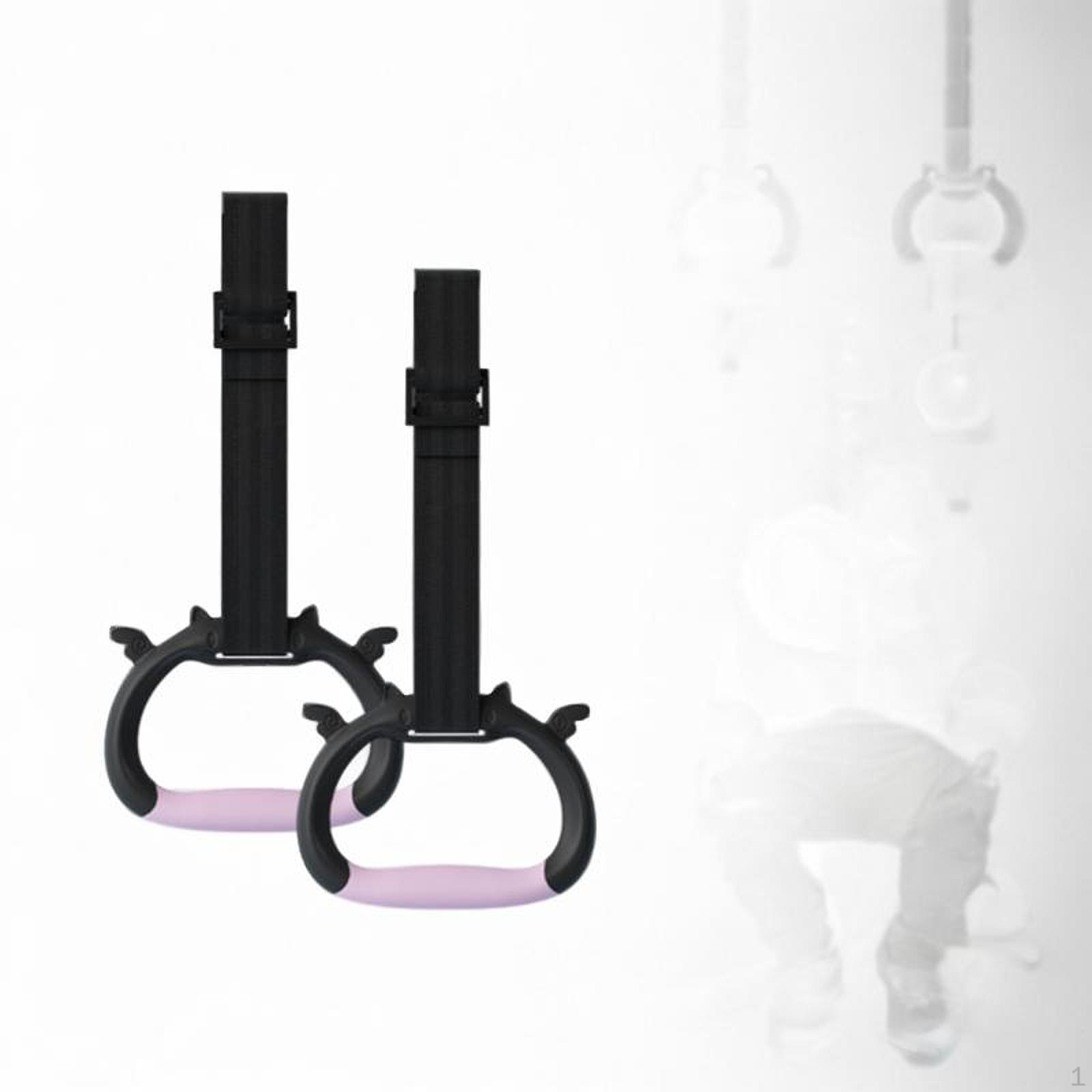 

2 шт. Гімнастичні кільця. Вправа для дітей, багатофункціональна підтягування в тренажерному залі. чорний