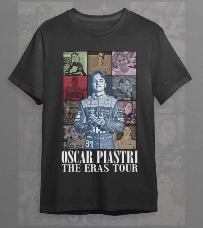 Oscar Piastri The Eras tour Unisex Softstyle T-Shirt S