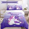 Set Biancheria da Letto Aphmau Personalizzato con Nome (3 Pezzi) Chiusura con Bottoni Include 1 Copripiumone e 2 Federe, Morbido e Confortevole per Tutte le Stagioni.
