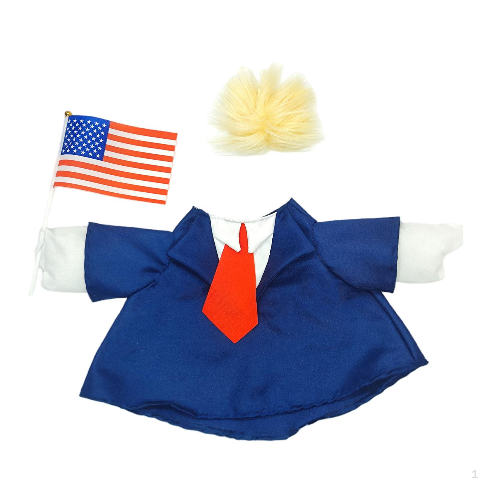 

Goose Outfits, Seasonal Holiday Costume with Hat Flag, Patriotic Costume, Festivals Clothes