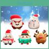 Christmas Plush Toy Santa Claus Snowman Deer Doll Stuffed Animal Xmas Decor