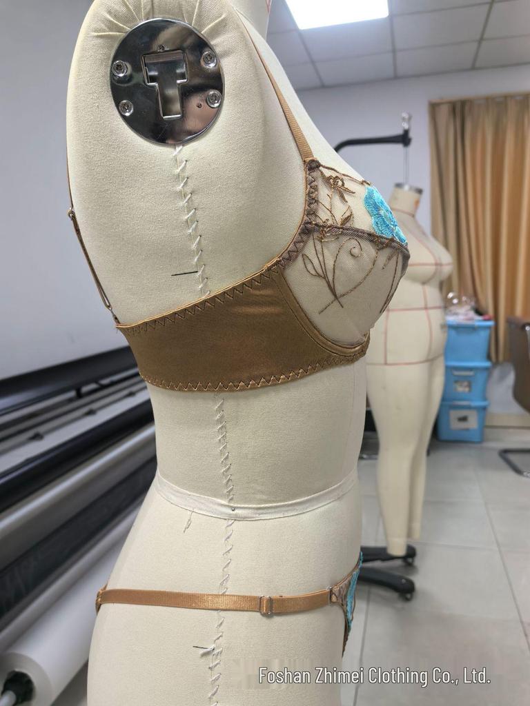 Transparente grenzüberschreitende Damenunterwäsche - Kein Schwamm Sexy BH Dessous