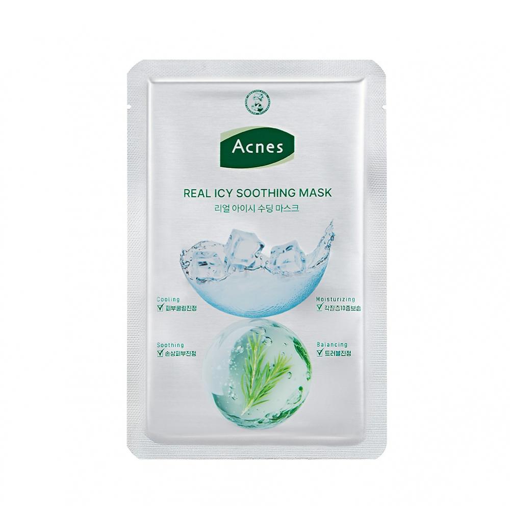 Acnes [cooling   Soothing] Acnes Real Icy Soothing Mask 1 Sheet