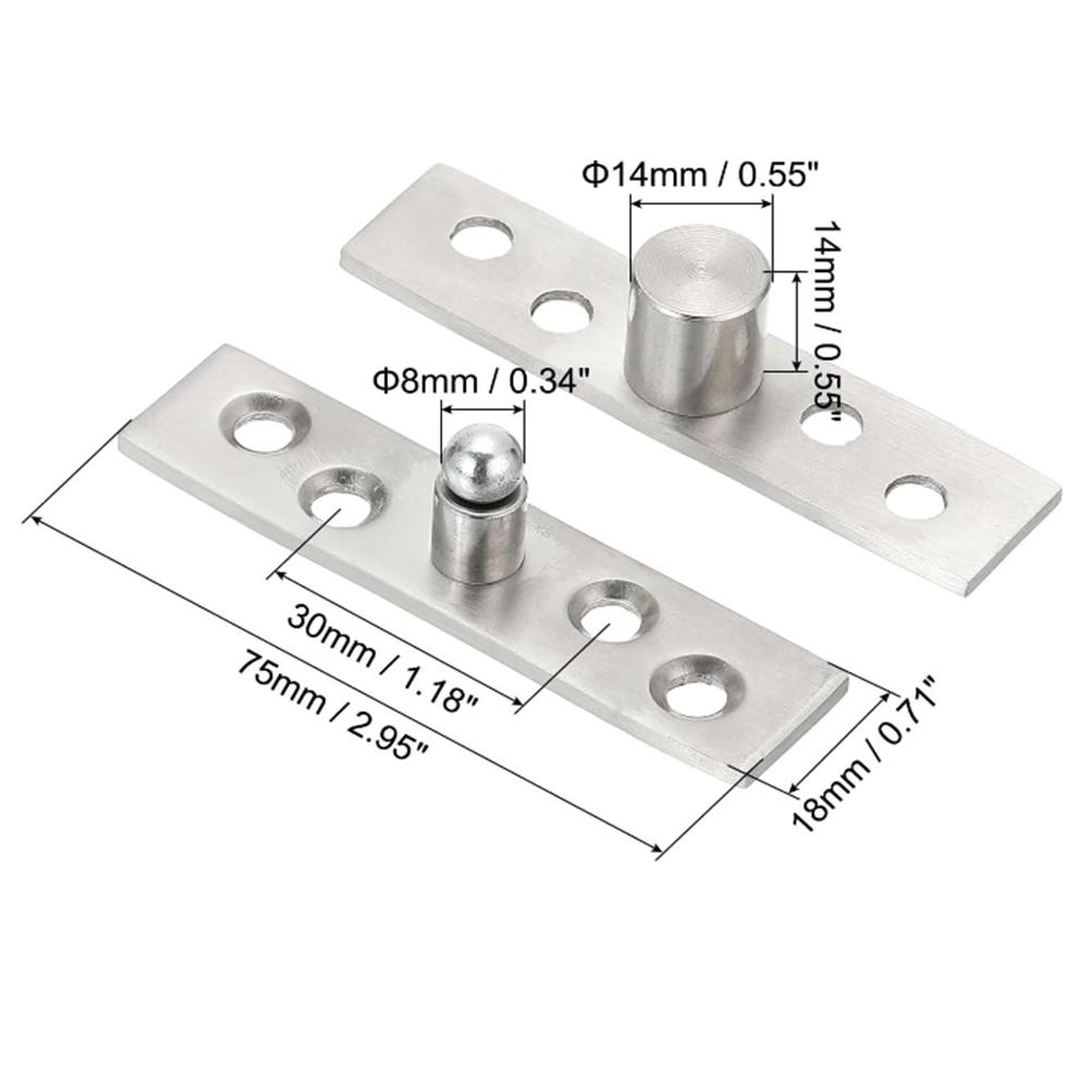 Zawias obrotowy 360 stopni do drzwi Ciężki nośny Trwała wytrzymałość Płynna praca Remont domu