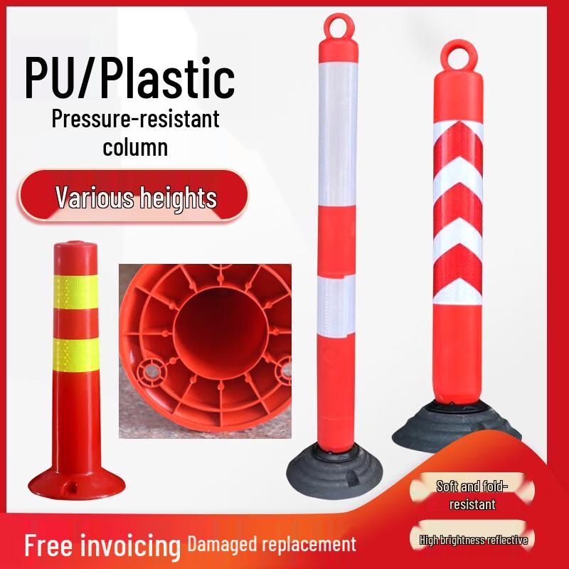 Plastic Reflective Traffic Warning Post