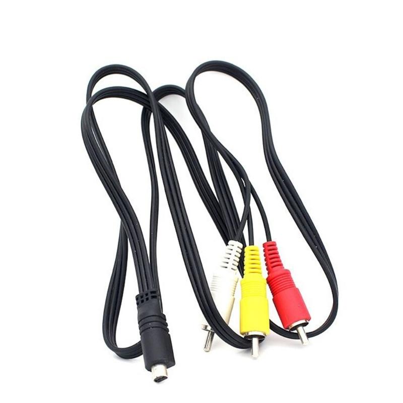VMC 15FS RCA To 10Pin Port A/V Cable Connect Your Camera To TVorVCR for Clear Video and CrispSound