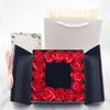 Gift Box Exquisite Workmanship East to Use Cardboard Artificial Rose Flower Jewelry Holder Valentine's Day Accessories