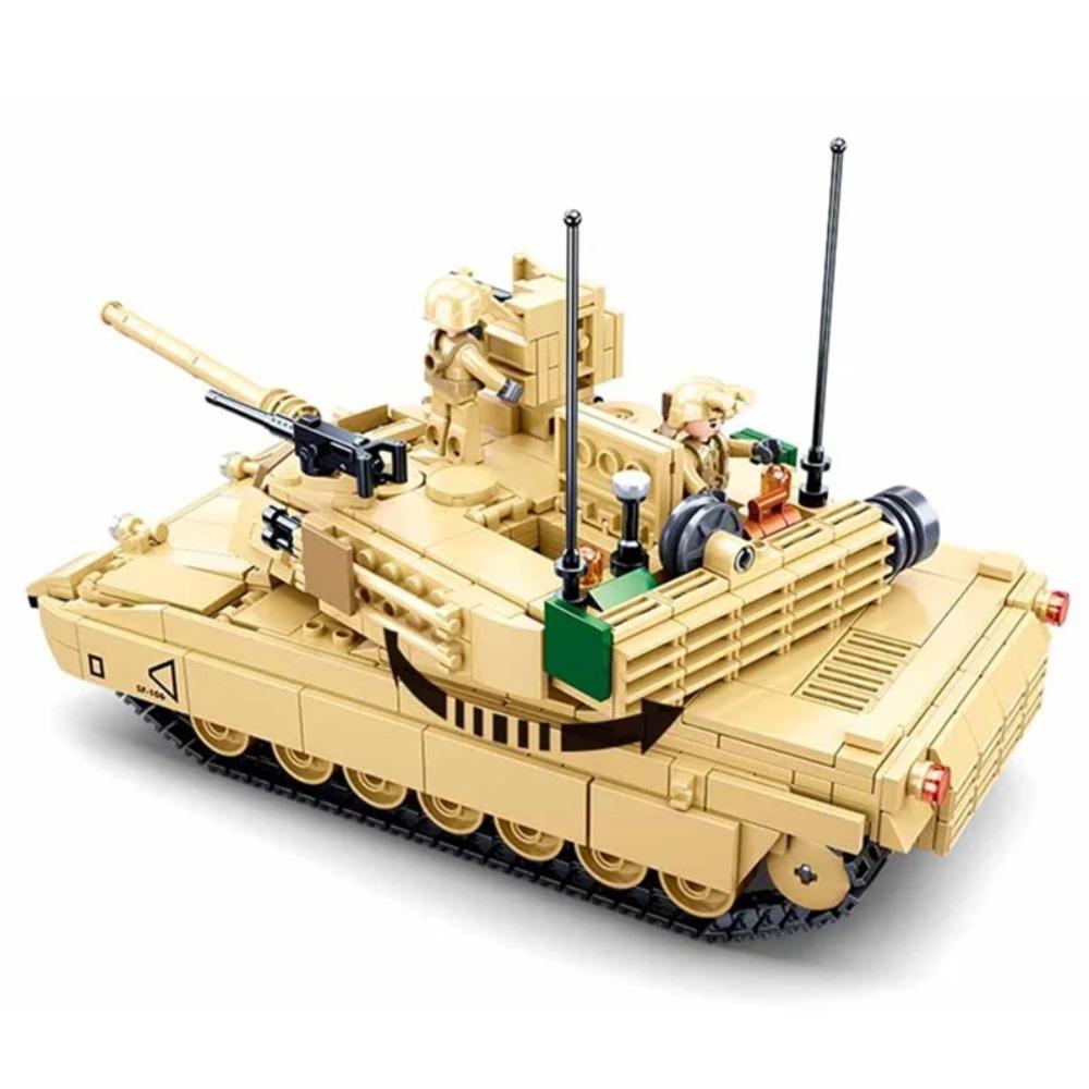 781 Peças B0892 Modelo de Tanque do Exército M1A2 Sep V2 Abrams Blocos de Construção Brinquedos de Tijolos para Crianças Kits de Construção Presente
