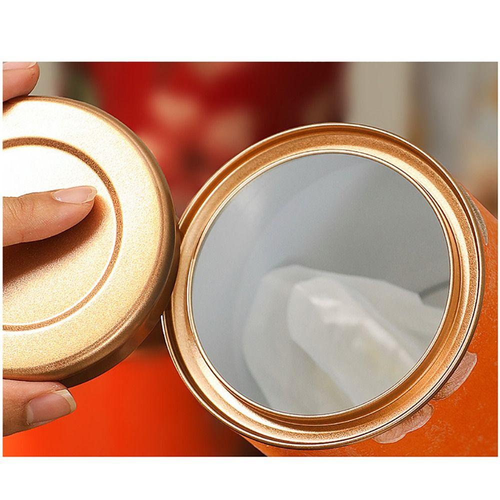 1 Stück Grün Schwarz Leere Teedose 10/19cm Weißblech Aufbewahrungsdose Neuer Tee Versiegeltes Glas