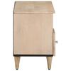 TV Cabinet 100x33x46 Cm Solid Mango Wood