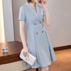 Women's Professional Suit Collar Dress