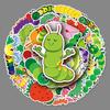 50 Caterpillar Graffiti Cartoon Stickers for Kids: DIY Phone Case & Luggage, Waterproof
