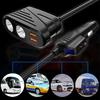 Plastic Convenient And Durable Cigarette Lighter Splitter For Car Charging Easy-to-install