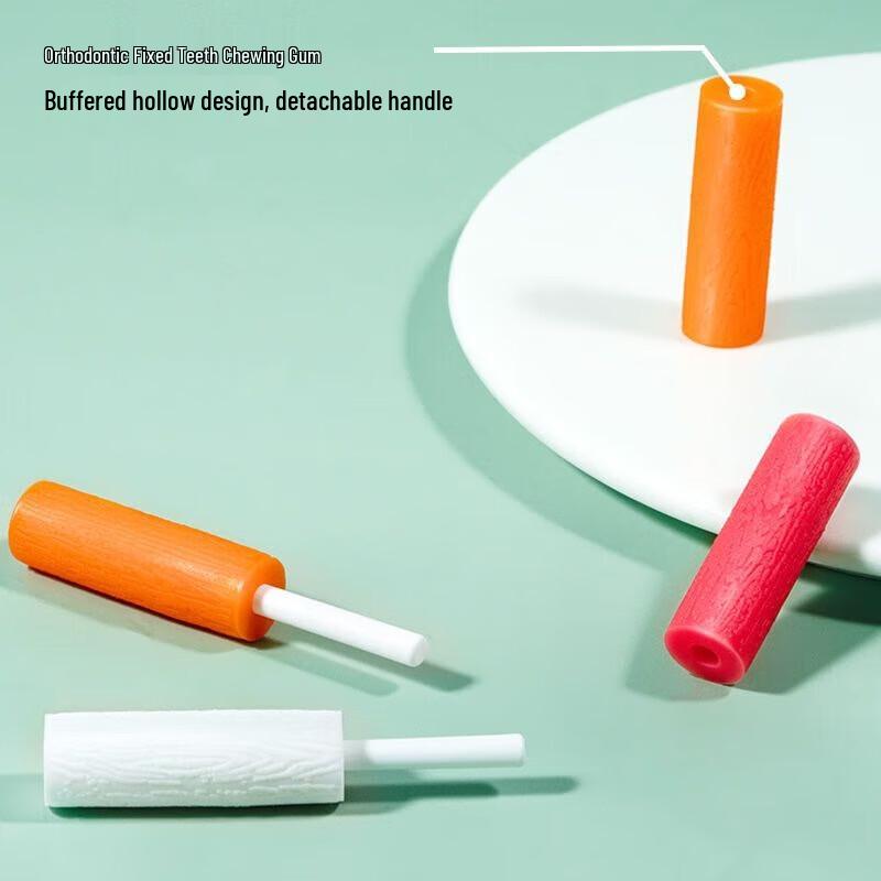 FAWNMUM Orange Flavor Orthodontic Aligner Chewies