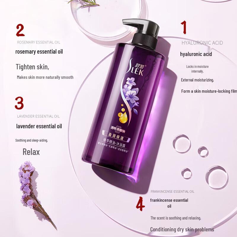 Slek Botanical Essential Oil Hair and Body Care Gift Set
