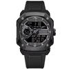 Best-selling multi-functional waterproof quartz watch men's fashion advanced sense waterproof dual display electronic watch