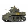 Tamiya 1/48 Military Miniature Series No.106 US Light Tank M5A1 Stuart Plastic Model 32606 (Tank) Mold Color: Medium