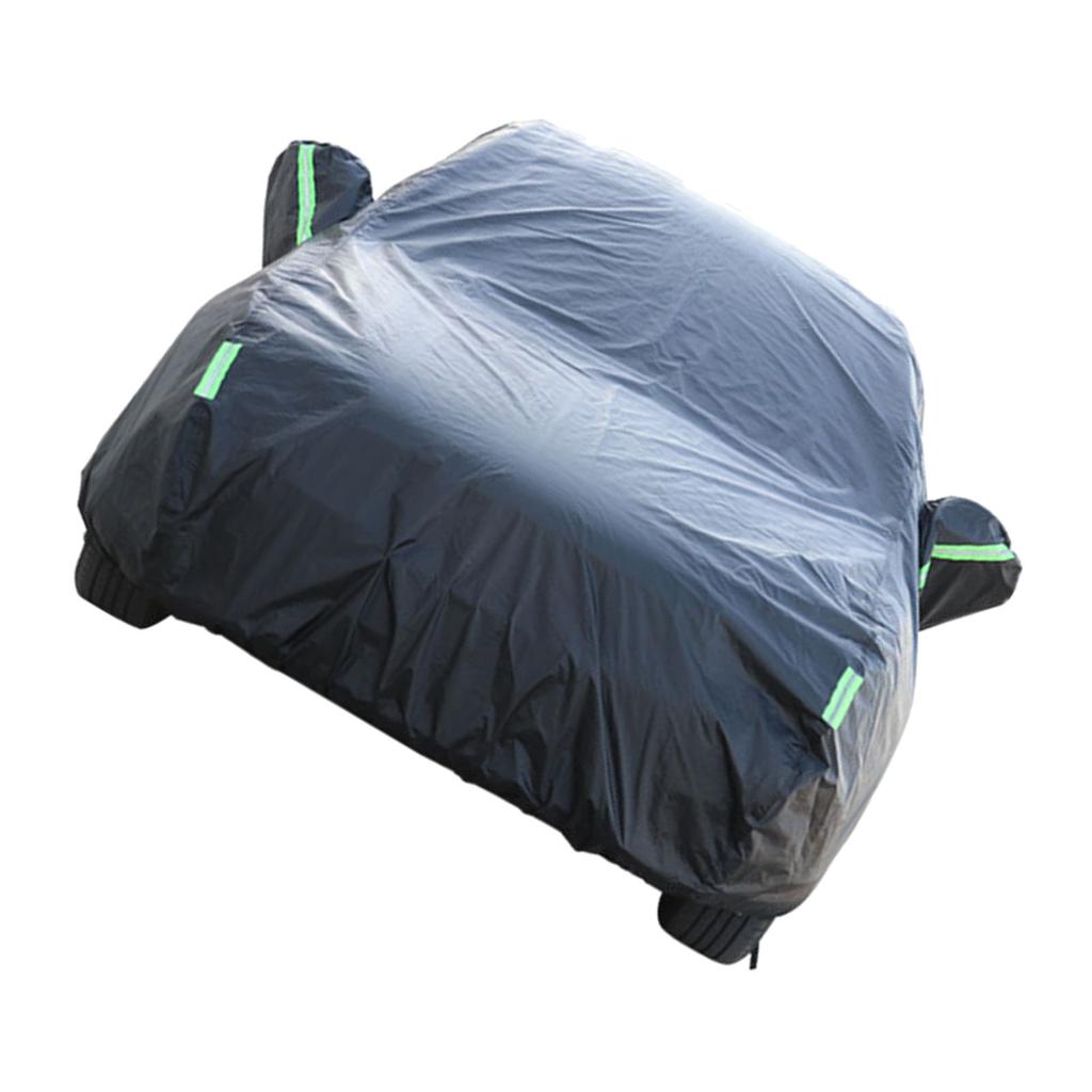 Autoabdeckung Wetterfest Schneesicher Winddicht UV-Schutz Universelle Passform für Automobile