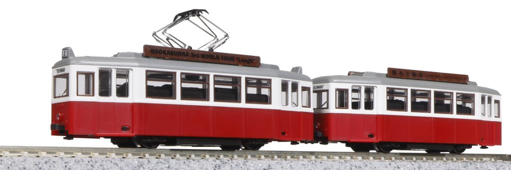 KATO N Gauge Mitram Classic RED Railway Model Train 14-806-3