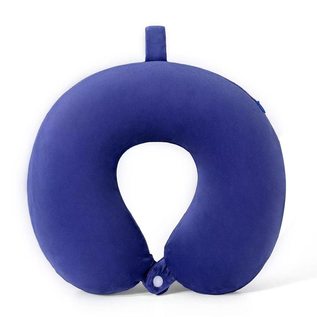 U-shaped Pillow Gift Set: Includes Eye Mask, Earplugs, Storage Bag. Customizable with Logo for Corporate Gifts.