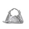 Bolsa Transversal, Bolsa de Ombro, Bolsa Casual, Prata