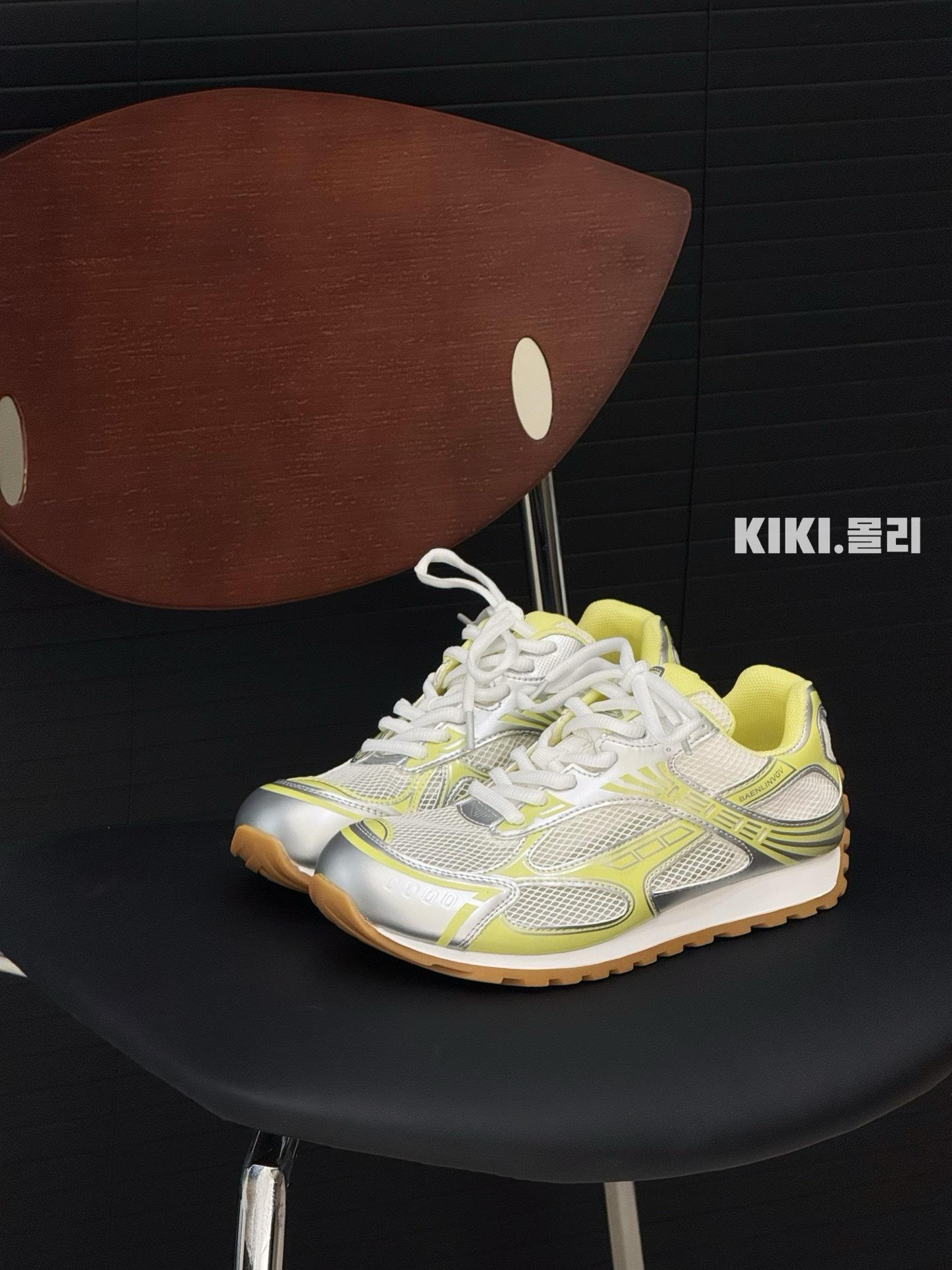 

Летние сетчатые туфли для папы, женские модные новые ретро-модели для подиума, повседневная спортивная обувь для женщин 35 жёлтый