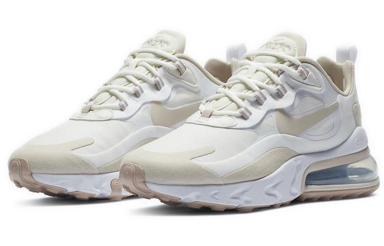 Nike Air Max 270 React Summit White Orewood Brown Women's CJ0619-102