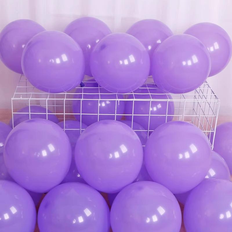 Thickened Blue and Gold Silver Balloons for Birthday and National Day Decorations