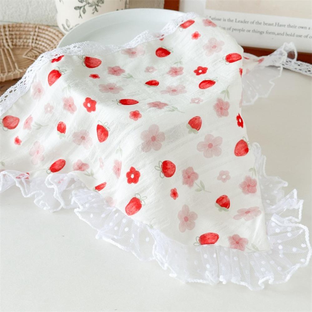 Handmade Flower Headscarf Triangle Turban Hair Accessories Summer Triangle Headband  Beach
