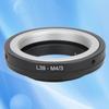 Kamera-Objektiv-Adapterring Professioneller Objektiv-Bajonett-Adapterring Manuelle Steuerung Zubehör für Leica auf Olympus Bajonett