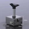 Staubreiniger Rauchreinigung Rauchabsauger Luftreiniger Lasermaschine Filter Mini Schreibtisch Lötrauchreiniger