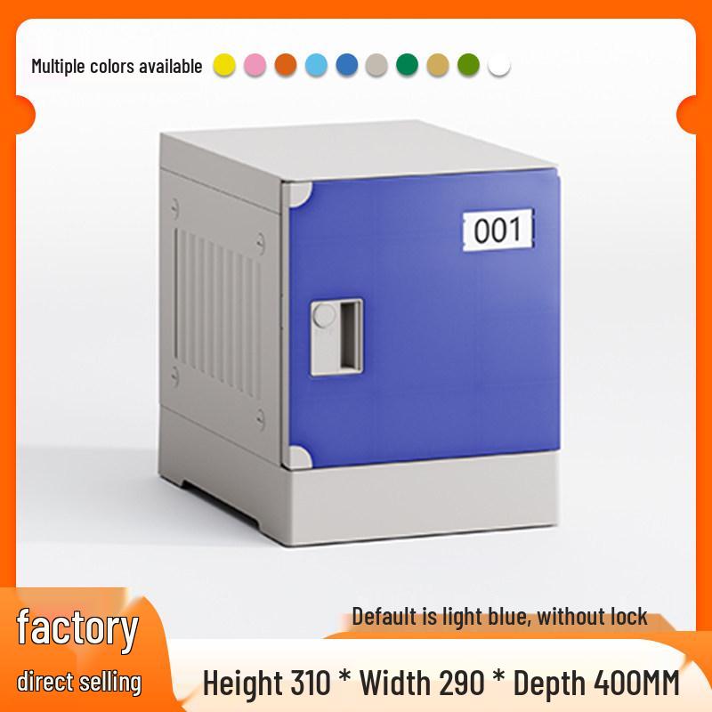 ABS Plastic Student Storage Cabinet with Fingerprint Lock, Anti-collision, Anti-mildew Features
